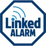 Linked Alarm Logo for Footer